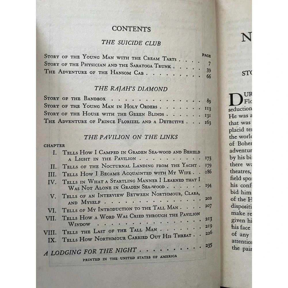New‎ Arabian Nights The Suicide Club Etc. By Robert Louis Stevenson